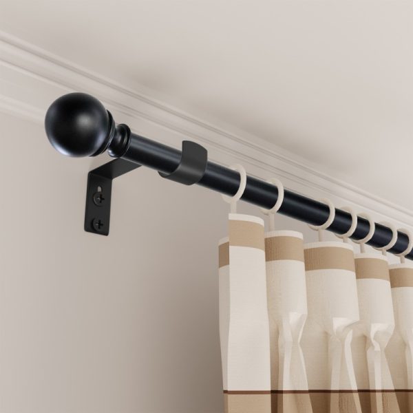Adjustable Modern Home Decorative Window Curtain Tension Rod - Image 2